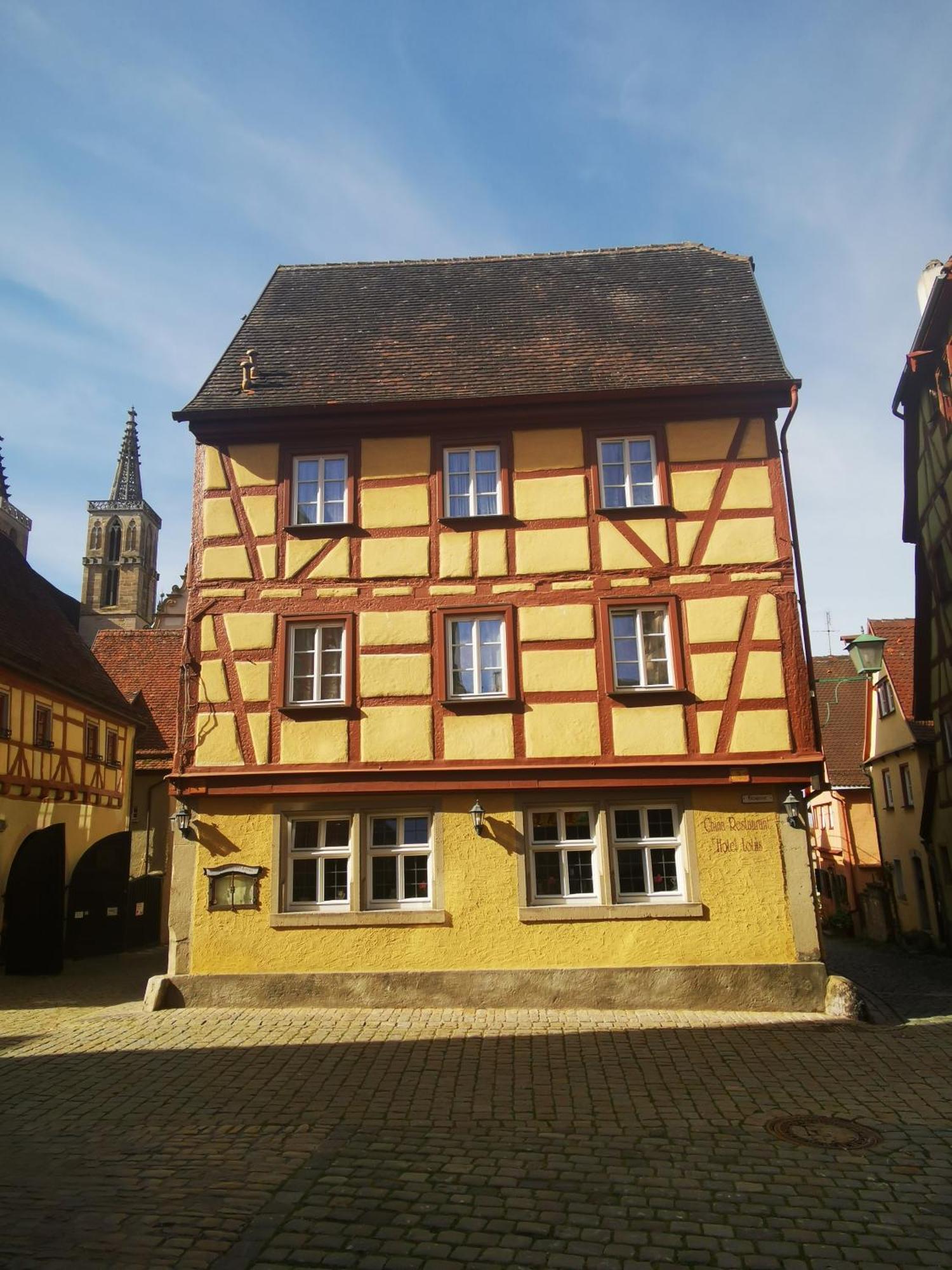 China Restaurant Hotel Lotus Rothenburg ob der Tauber Zewnętrze zdjęcie